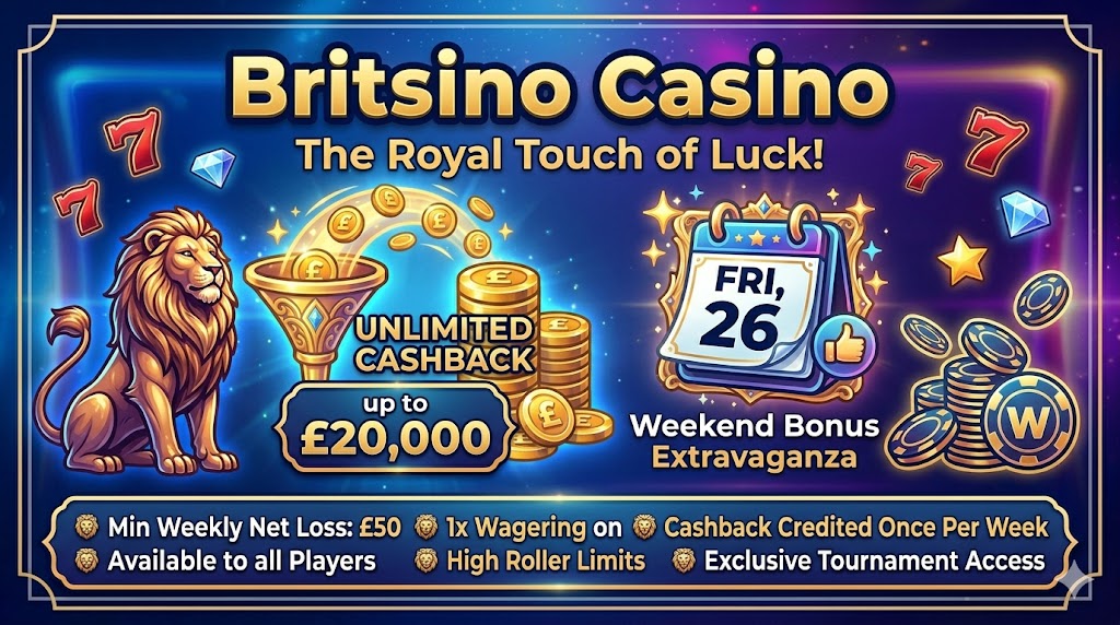 Casino gaming at Britsino